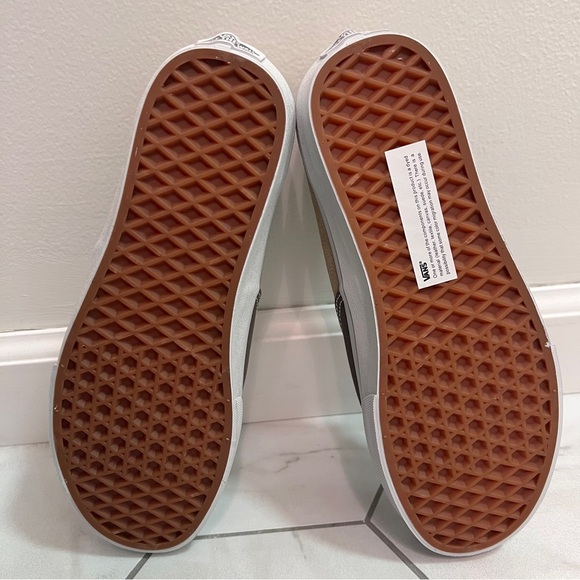 NEW Vans Authentic Block Brown Shoes Size 8 Womens - Picture 6 of 9
